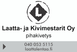 L Laatta- ja kivimestarit Oy logo